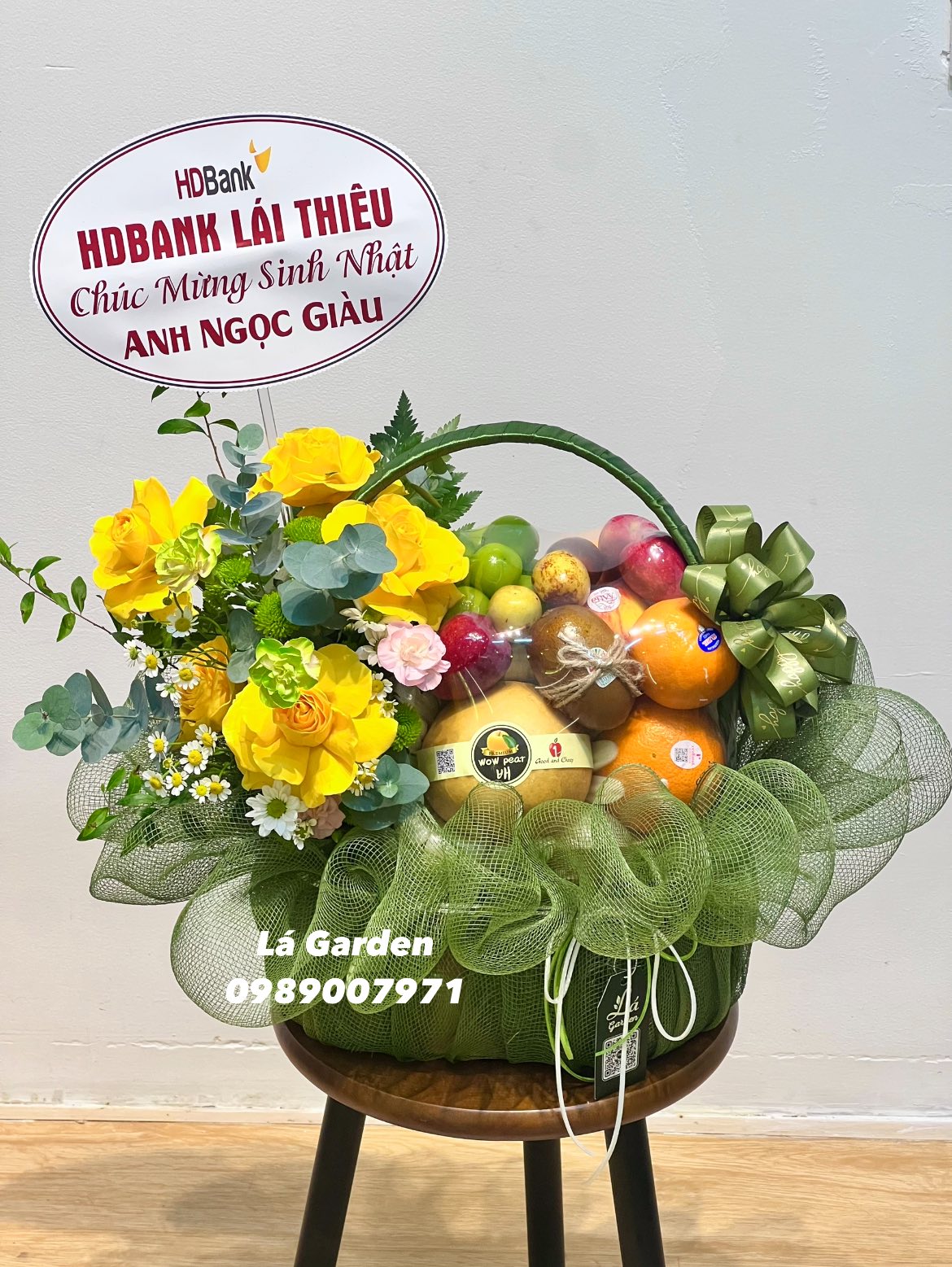 Giỏ trái cây mừng sinh nhật