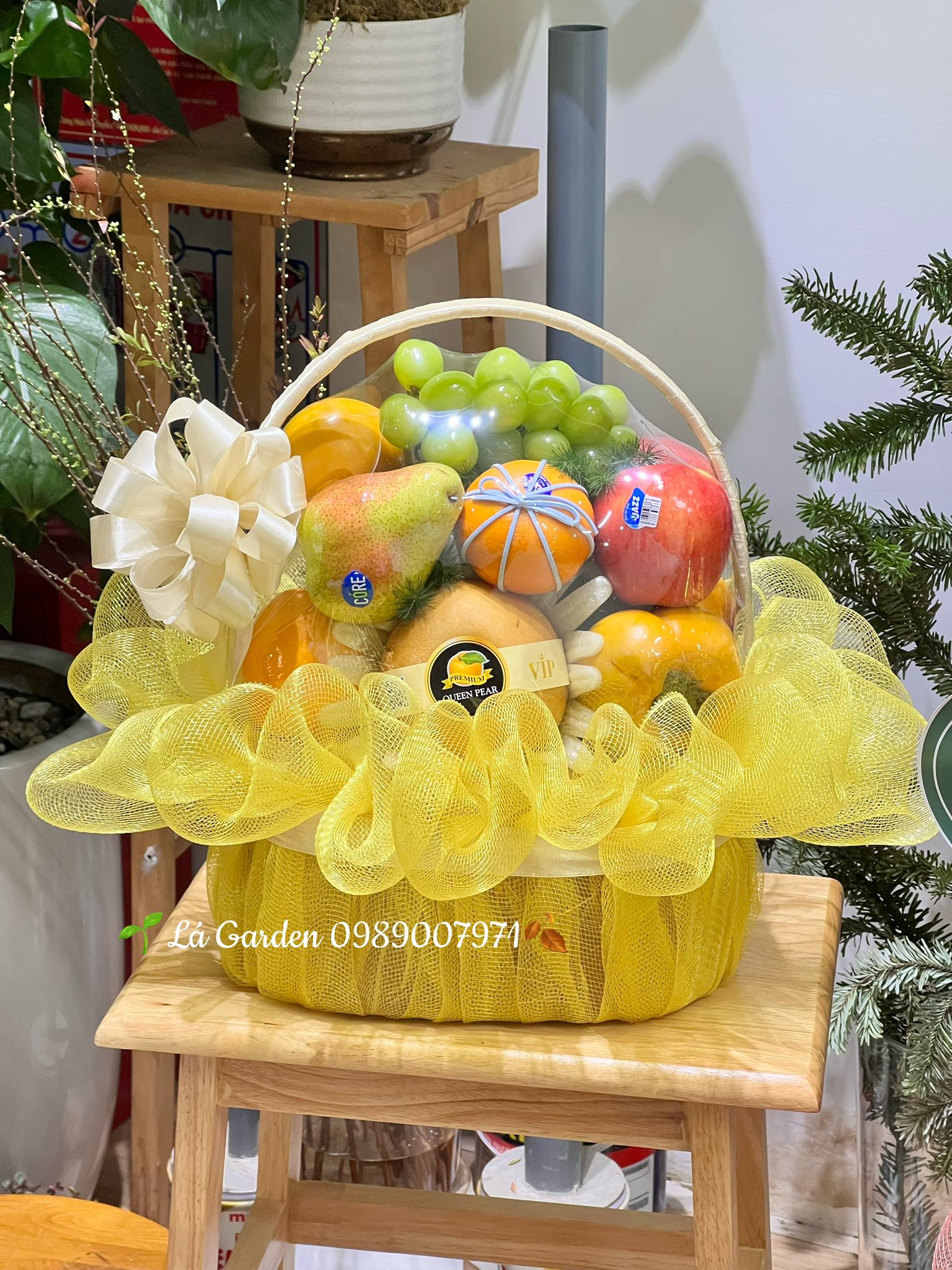 Giỏ trái cây chúc mừng