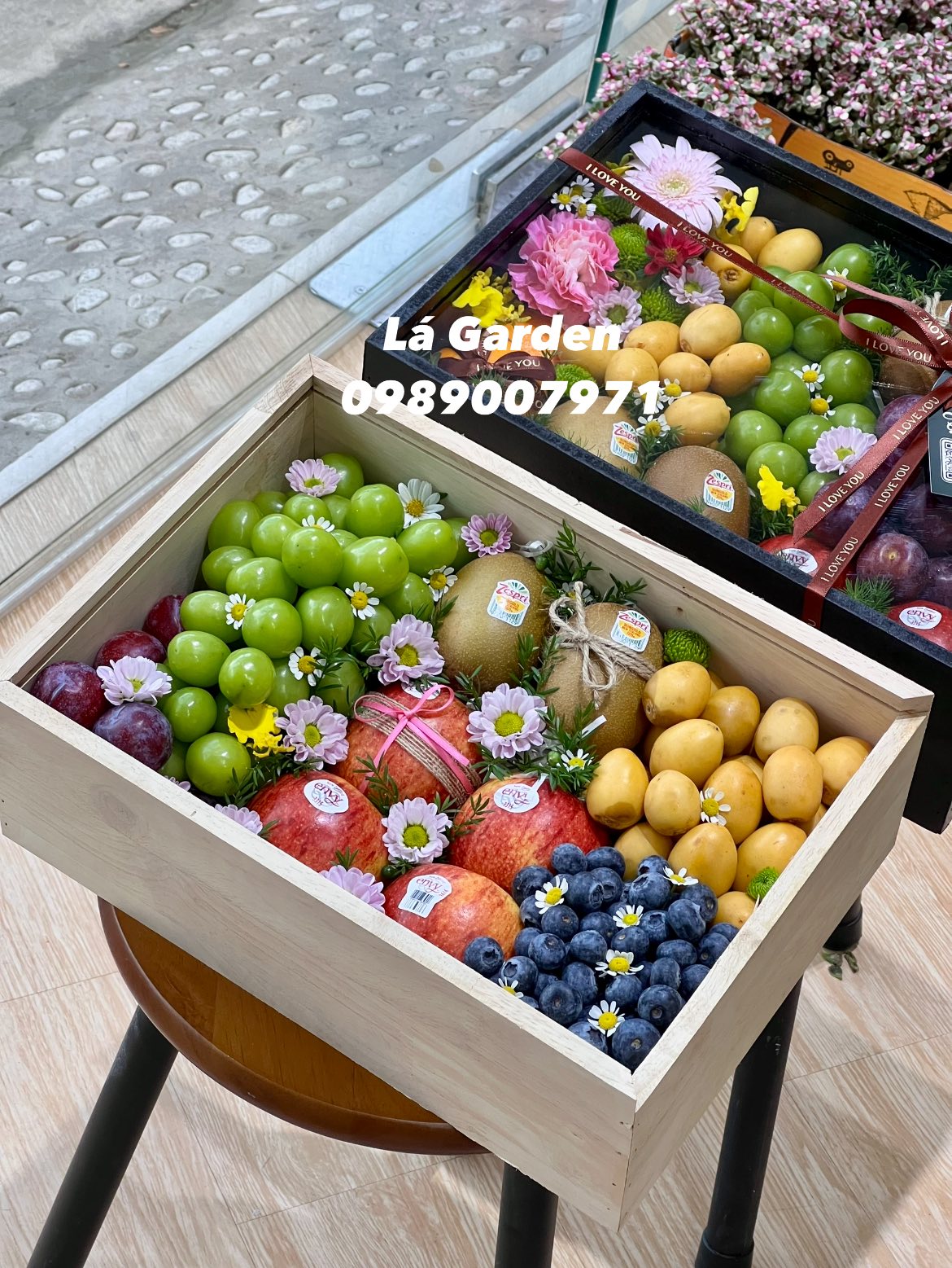 Hộp trái cây - Hộp mica cao cấp