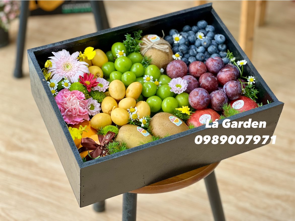 Hộp trái cây - Hộp mica cao cấp