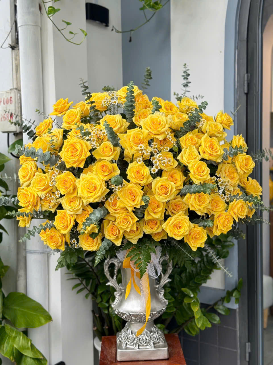 Bình hoa cao cấp mừng khai trương